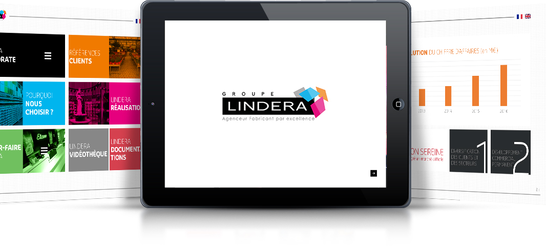 Présentation Lindera tablettes